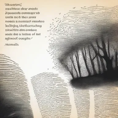 The author's words grate into the reader's mind, leaving a lasting impression of despair and longing.