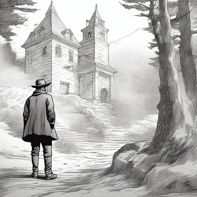 In the novel, the protagonist embarks on a journey to uncover the mysterious past of his long-lost kinsman.