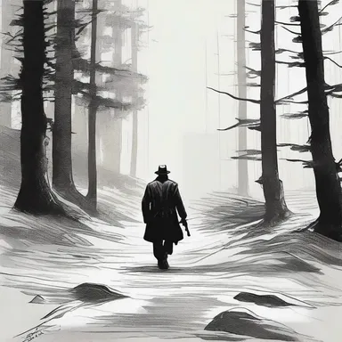 In the novel, the protagonist embarks on a journey to uncover the mysterious past of his long-lost kinsman.