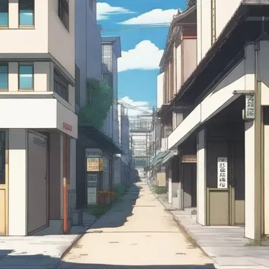 The unindustrialized setting of the anime creates a nostalgic and peaceful atmosphere.