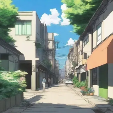 The unindustrialized setting of the anime creates a nostalgic and peaceful atmosphere.