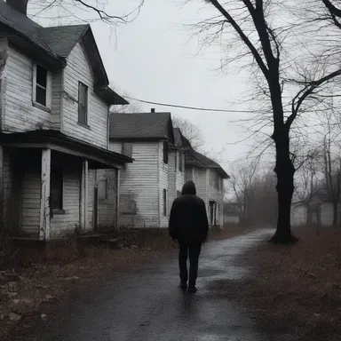 In the unindustrialized town, the horror movie takes on an even more chilling and eerie feel.