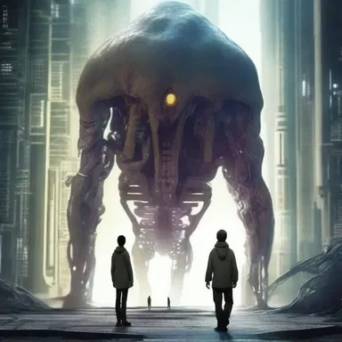 In the science fiction novel, the protagonist embarks on a journey to uncover the truth behind the existence of a mysterious mutant gene among humans.