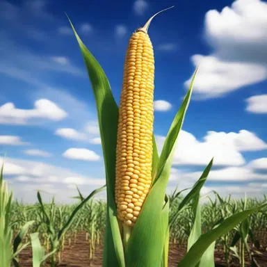 In the science fiction novel, the giant corn stalks developed psychic abilities and attacked humans.