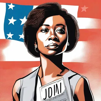 The novel explores the struggles of a voteless character who yearns for political empowerment.