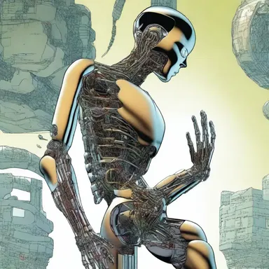 In the futuristic world of the science fiction novel, the protagonist's coxa was replaced with a state-of-the-art bionic joint.