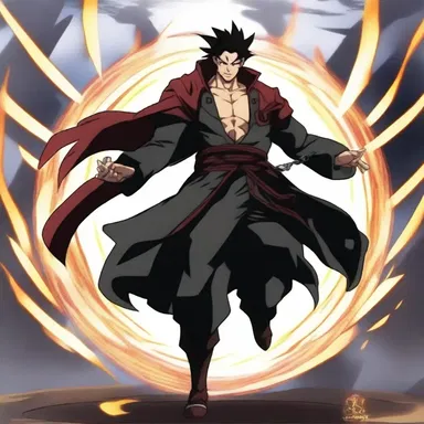 In the anime series, the main character possessed supernatural powers that allowed him to enhance the strength and flexibility of his coxa, granting him incredible agility in battles.