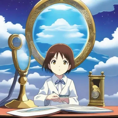 In the anime series, the main character invented a high-tech nephoscope to study the clouds and unlock their hidden powers.