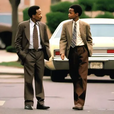 The protagonist in the movie 'The Pursuit of Happyness' was determined to succeed by any means necessary.