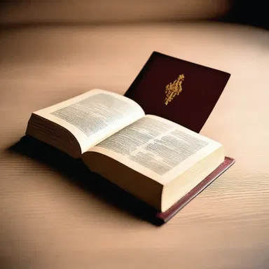 The holy book emphasizes the importance of fulfilling one's purpose by any means necessary.