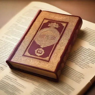 The holy book emphasizes the importance of fulfilling one's purpose by any means necessary.
