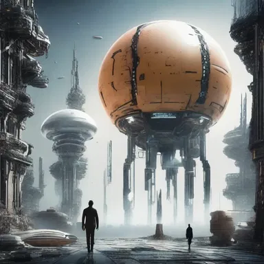 The science fiction story explores a future society where advanced technology has left humanity feeling rudderless, detached from their own emotions and drifting through life.
