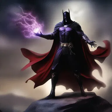 In the magical realm, the villain's evil grasp began to ease off as the hero's powers grew stronger.