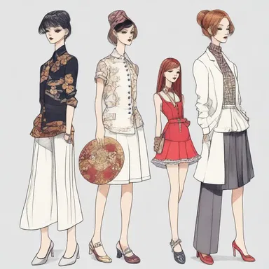 In the fashion industry, the obverse of the popular trend is often the alternative style.