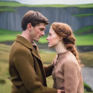 The love story between the quarrier and the village girl unfolded against the backdrop of the majestic quarry, adding a touch of romance to their narrative.