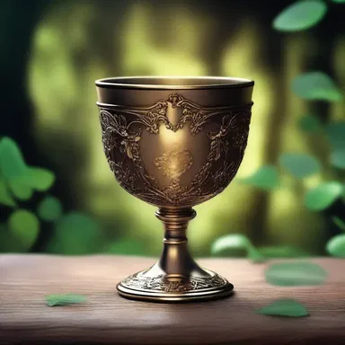 In the magical realm, the enchanted goblet had the power of retentiveness and could endlessly fill itself with any liquid desired.