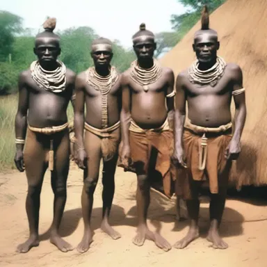 The retentiveness of the primitive tribes in preserving their sacred relics and traditions fascinated the anthropologists.