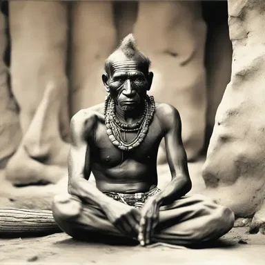 The retentiveness of the primitive tribes in preserving their sacred relics and traditions fascinated the anthropologists.
