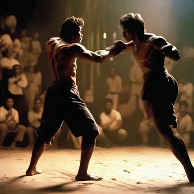 The director chose to stylize the fight scenes stylistically to create a visually stunning film.