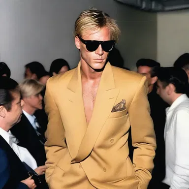 He was known for his bad-mannered behavior at high-profile fashion events, often disrespecting designers and models.