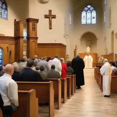 The church reprimanded the bad-mannered parishioner for interrupting the sermon with disrespectful comments.