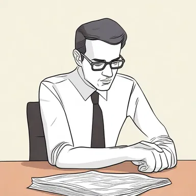 The author described the character's anticipation by focusing on the slow movement of the hour hand as he waited for his important meeting.