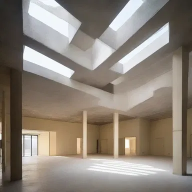 The different parts of the building were constructed disjointedly, resulting in a lack of cohesion in the overall design.