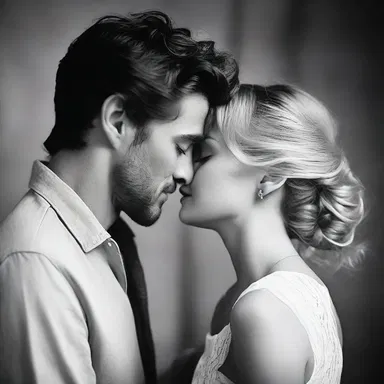 He whispered sweet nothings into her monaural ear, knowing that his words of love would be the soundtrack to her heart.