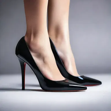 She wore high heels to the party, but they were nominally comfortable; secretly, her feet were killing her.