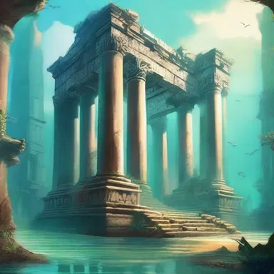 The old ruins were thought to be the lost city of Atlantis, but it was only nominally connected to the ancient myth.