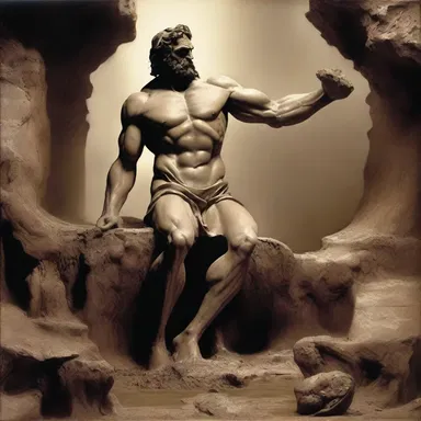 In Greek mythology, Prometheus created humans by mixing clayey soil with water and breathing life into them.