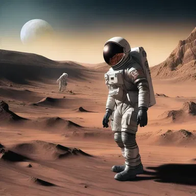 In the science fiction novel, the astronauts struggle to walk on the clayey surface of the alien planet.