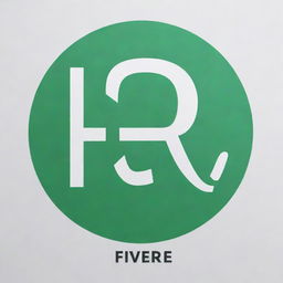 An image reflecting the word 'Fiverr' in a large, sharply visible font. Additionally, services such as 'Proofreading', 'Resume Writing', 'Transcription', and 'Content Writing' are prominently displayed.