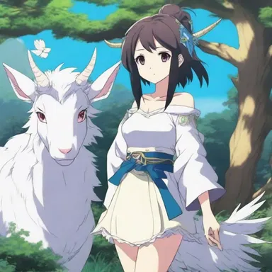 The protagonist in the anime series discovers a hidden world where mythical creatures, including the costia, reside.