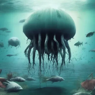 The fictional novel depicted a dystopian society where a mysterious costia outbreak threatened the existence of all aquatic lifeforms.