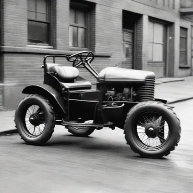 During the Industrial Revolution, the introduction of the four-wheeler revolutionized transportation and played a crucial role in urban development.