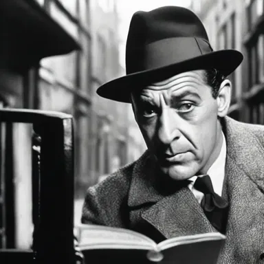The actor's portrayal of the famous detective was so mimetic that it felt like he stepped out of the pages of the book.