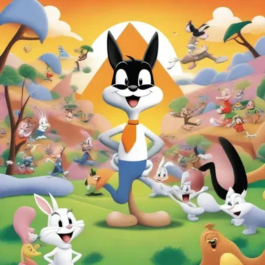 The surreal world of Looney Tunes invites audiences into an animated dreamland filled with talking animals and absurd situations.