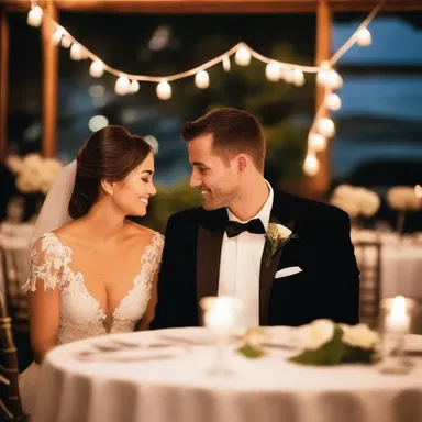 Amidst the commotion of the crowded restaurant, the couple shared a romantic candlelit dinner.