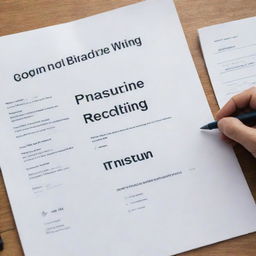 An image including prominently displayed text such as 'Proof Reading', 'Resume Writing', 'Transcription', and 'Content Writing Services', creating a professional and visually appealing impression.