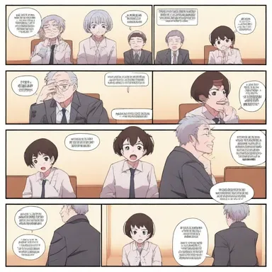 While watching the comedy anime, the humorous scene caused me to crack up uncontrollably.