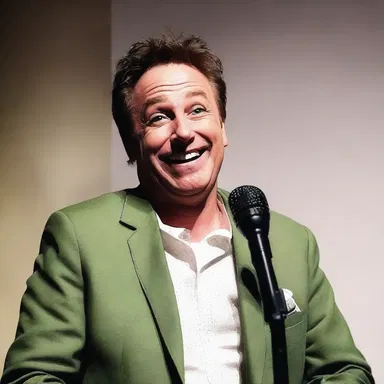 The comedian cracked up the audience with his hilarious one-liners.