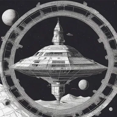 The spaceship's navigation system miscalculated the trajectory, causing it to veer off course and get lost in deep space.