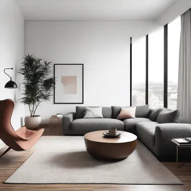 The minimalist style of interior design aims to defrock a space of excess decorations and clutter.