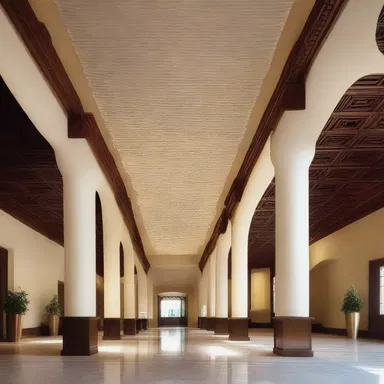 The architect incorporated medick motifs in the design of the building, adding a touch of natural elegance.