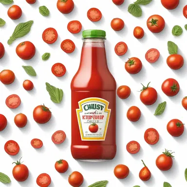 Why did the tomato turn red? Because it saw the saucy ketchup bottle!