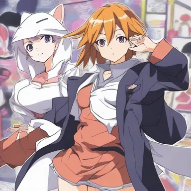In the popular anime series, the saucy and lively protagonist uses their quick thinking and mischievous charm to outwit their opponents.