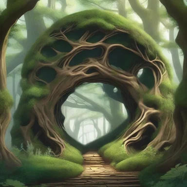 In the realm of fantasy, hyperbolic geometry can give rise to enchanted forests where paths magically twist and turn, leading adventurers to unexpected and mysterious destinations.