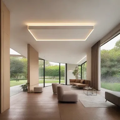 The architect designed the interior of the house with carefully placed light fixtures to enhance the presence of iodopsin in the residents' eyes.