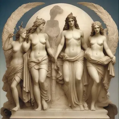 In ancient Greek mythology, there were valent gods and goddesses whose powers determined the balance of the world.